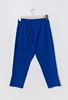 Picture of CURVY GIRL ROYAL BLUE CAPRI WITH BUTTONS